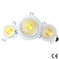 RGB COB LED Downlight pour plafond 6W / 10W / 15W / 20W / 30W